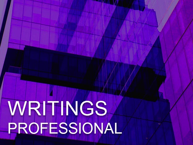 Professional Writings Navigation Image