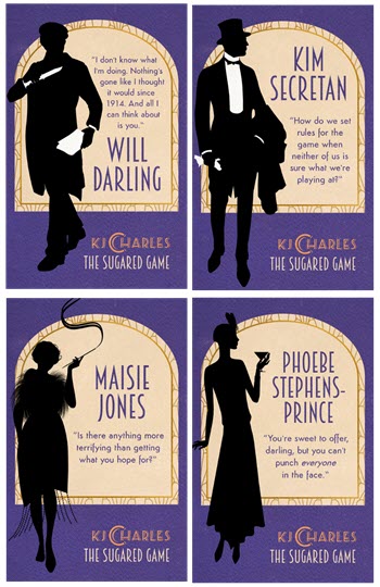 KJ Charles characters Will Darling Kim Secretan Maisie Jones Phoebe Stephens-Prince