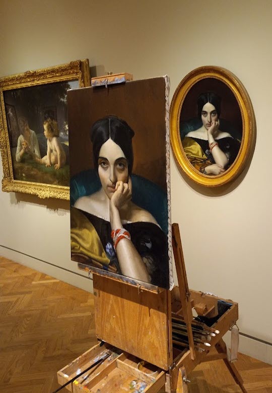Portrait of Clementine & Schweiger copy